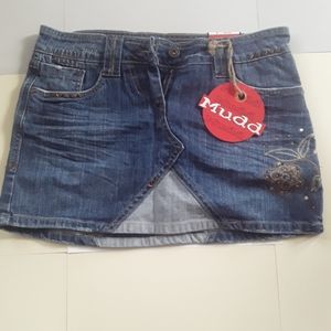 NWT MUDD Denim Skirt